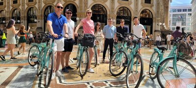 Santiago Advisors Team Event 2022 Milan Bicycle Tour